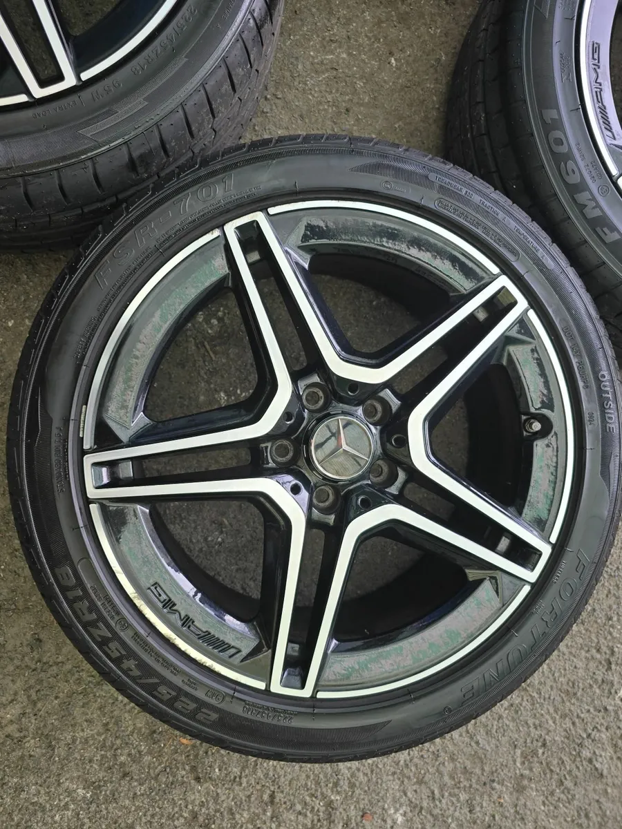 Mercedes A Class 2022 R18 Alloy Wheels - Image 1