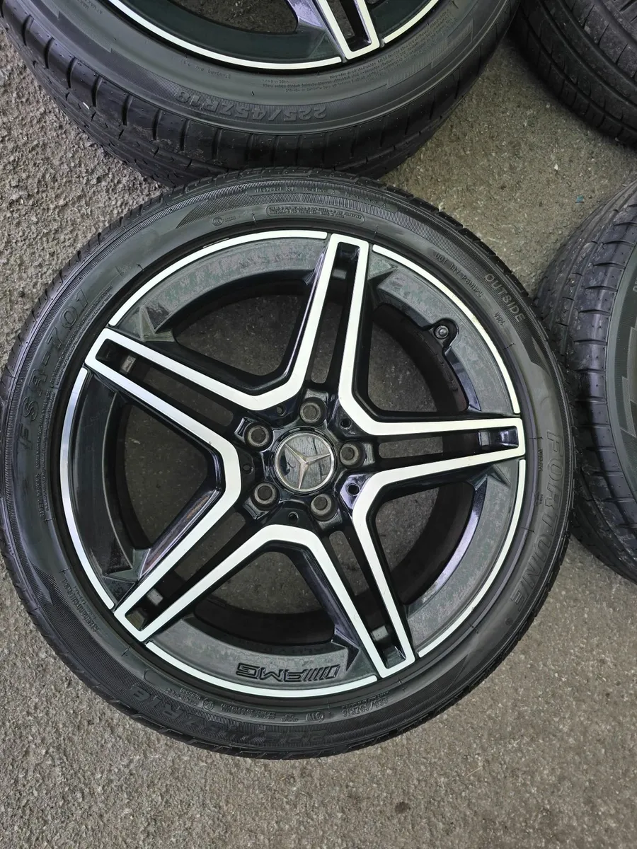 Mercedes A Class 2022 R18 Alloy Wheels - Image 2