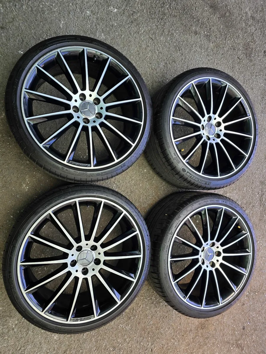 Mercedes E Class R20 Original Alloy Wheels - Image 3