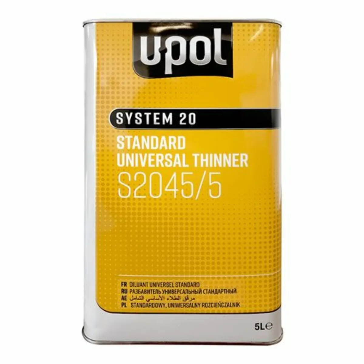 U-POL Standard Universal Thinner 5L – S2045/5 - Image 1