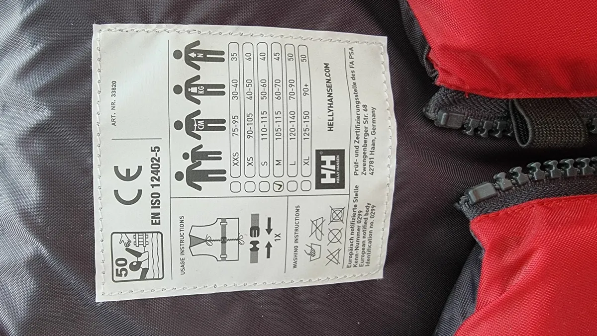 Helly Hansen 50N Rider Vest / Buoyancy Aid - Image 3