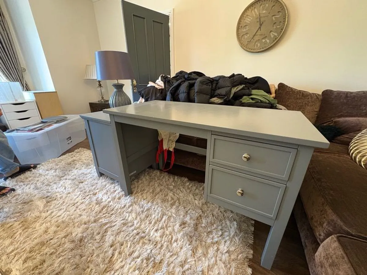 Heave Duty Dressor/Desk and Locker - Image 2