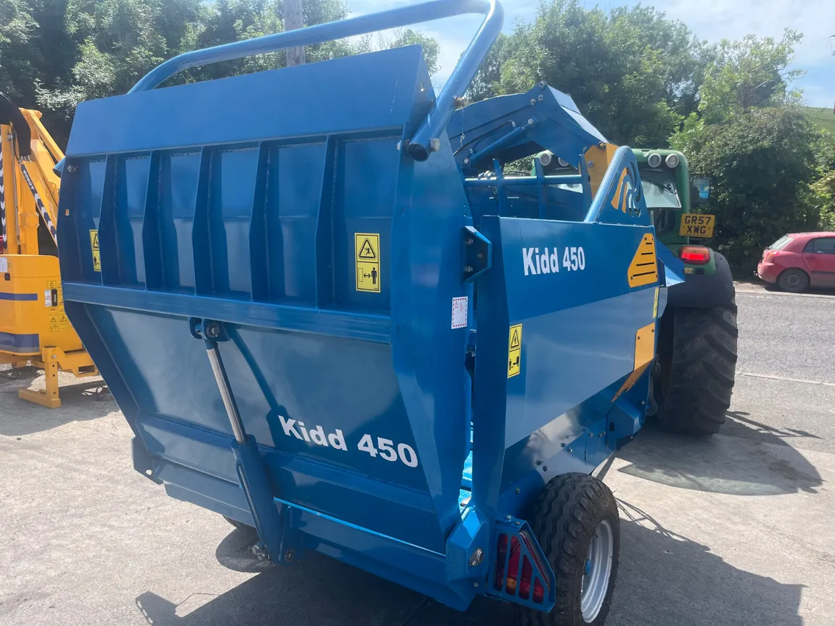 Used Kidd 450 Balechopper - Image 3
