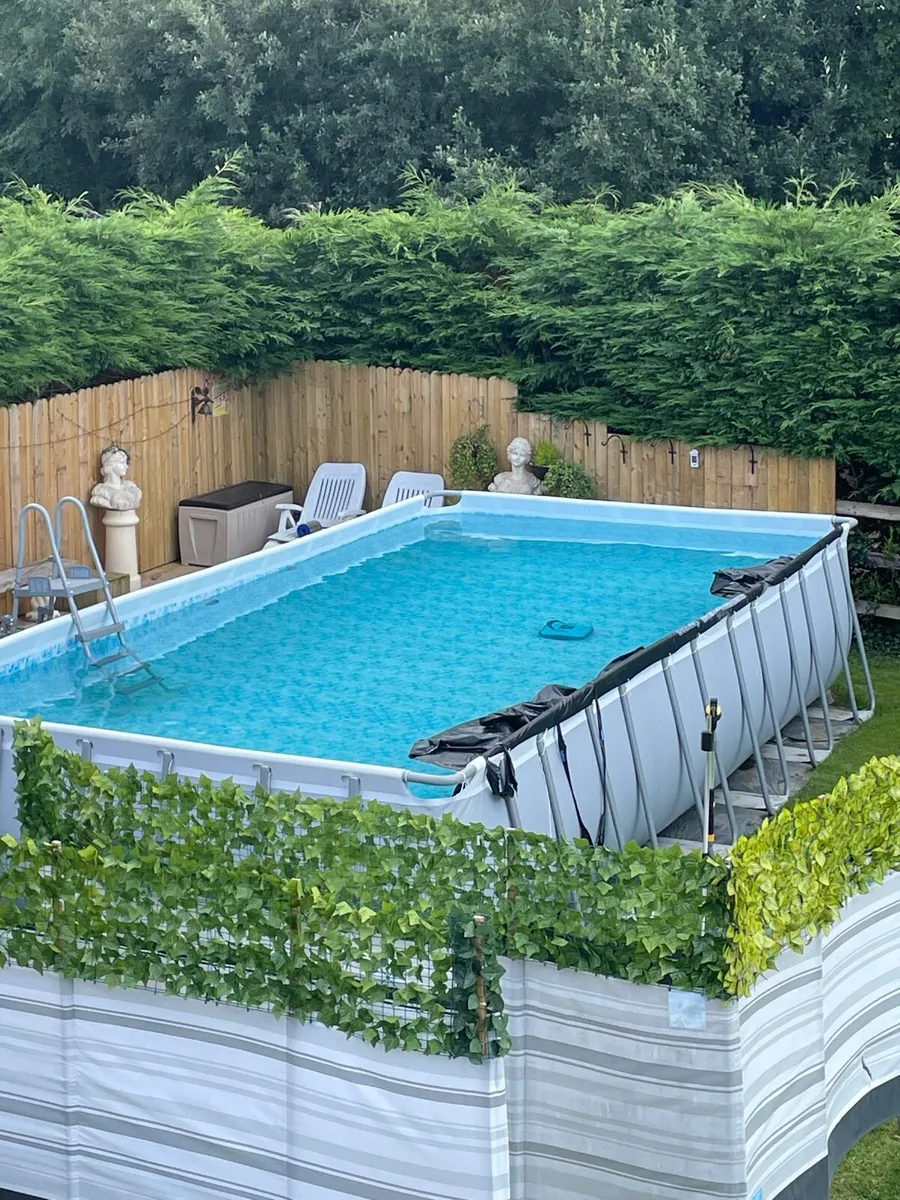 24ft x 12ft above ground Swimming Pool - Image 3