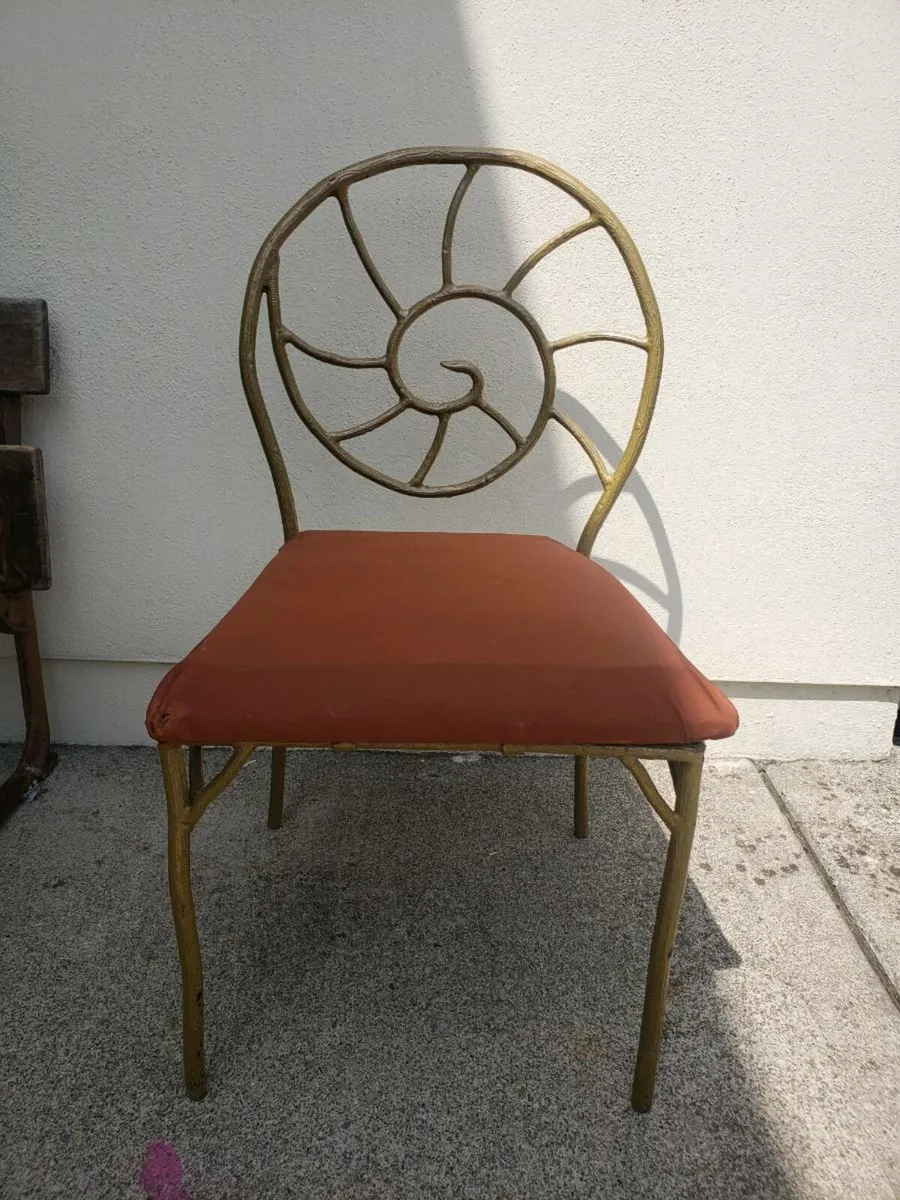 Solid Hand Cast Chairs - Image 1