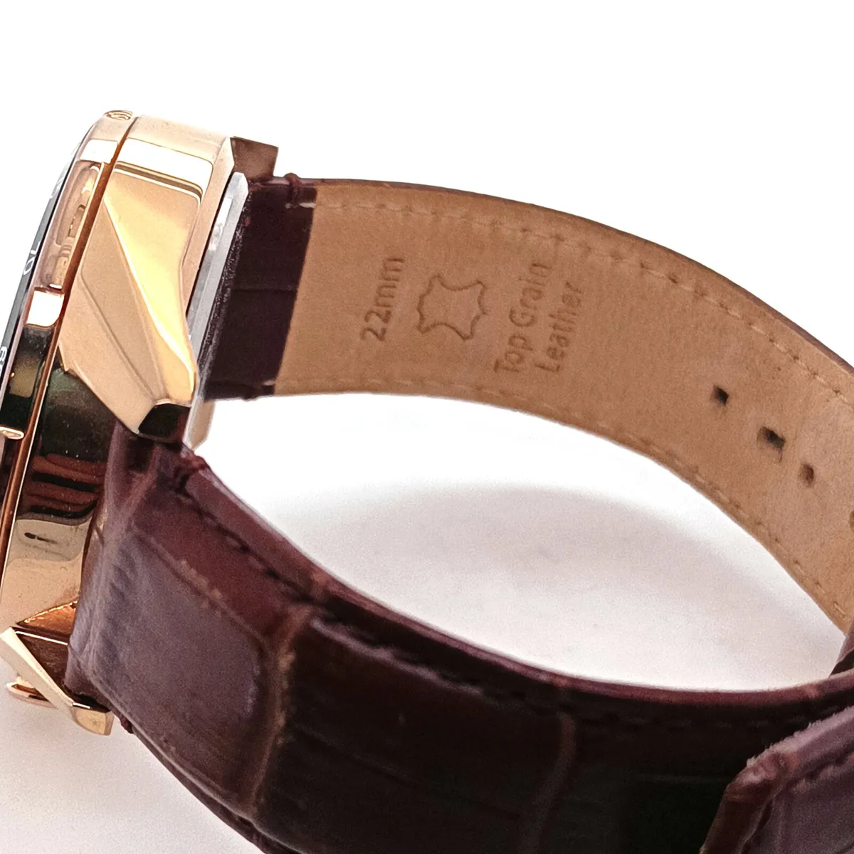Citizen Eco drive  WR 200 , Brown Leather Strap - Image 4