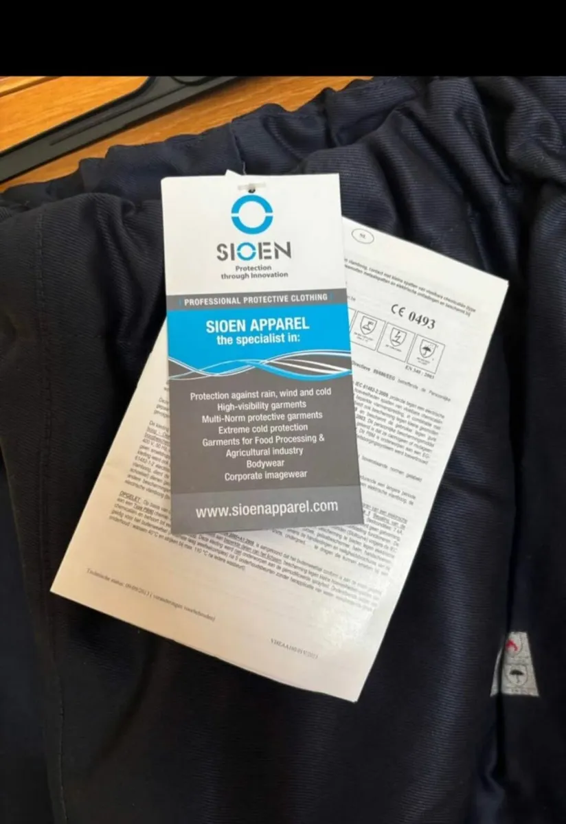 Sioen Gilles Rain Trouser with Arc Protection - Image 2