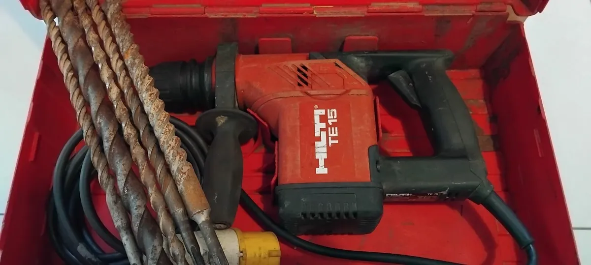 Hilti TE 15 Sds 2 Mode Drill 110v - Image 1