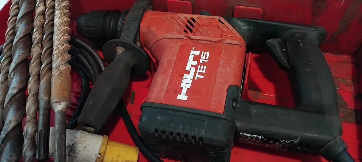 Hilti TE 15 Sds 2 Mode Drill 110v - Image 2
