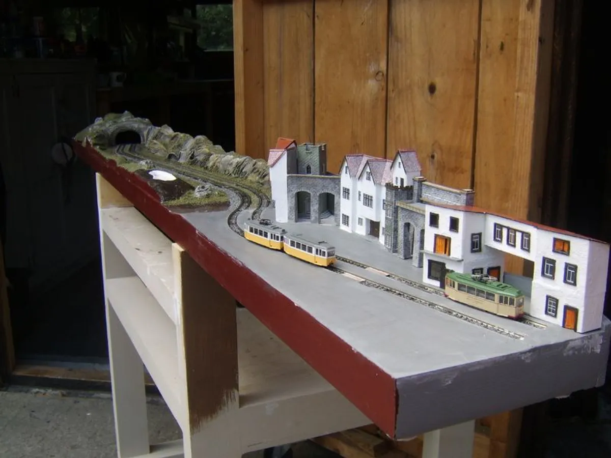 N Guage Tram Shuttle Model Railway - Image 1
