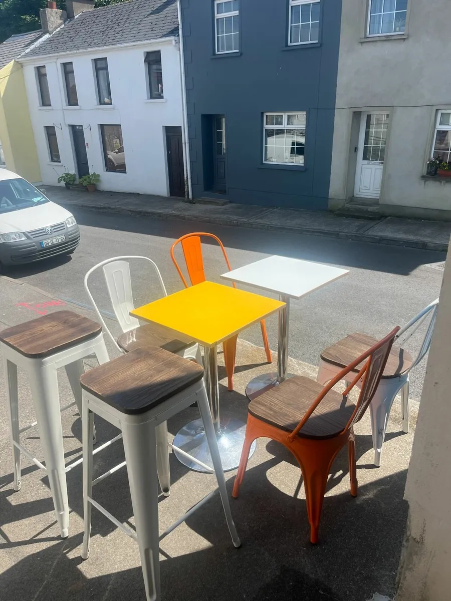 Catering Table and Chairs - Image 1