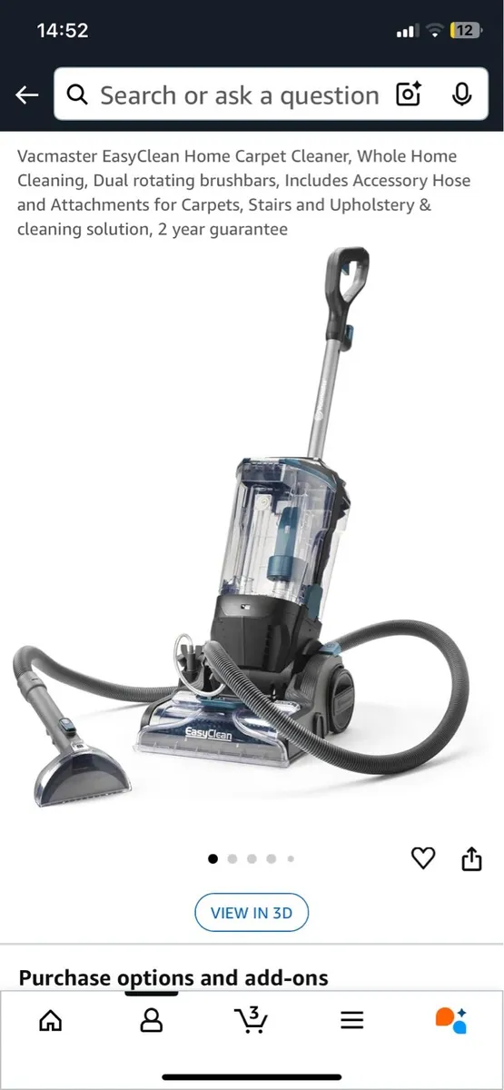 Vac master carpet cleaner - Image 2