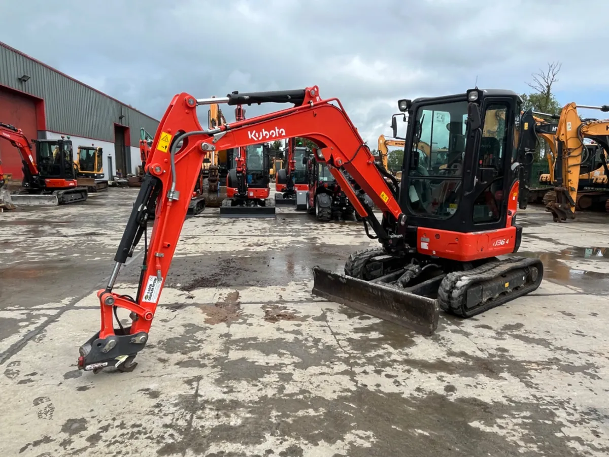 2021 Kubota U36-4 Mini Excavator - Image 2