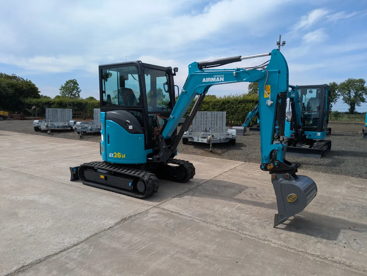 2025 AIRMAN HITACHI AX26U-7 - Image 4