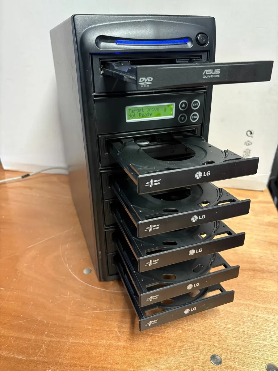LG Pro Duplicator DVD & CDs + Rimage DVD Printer - Image 1