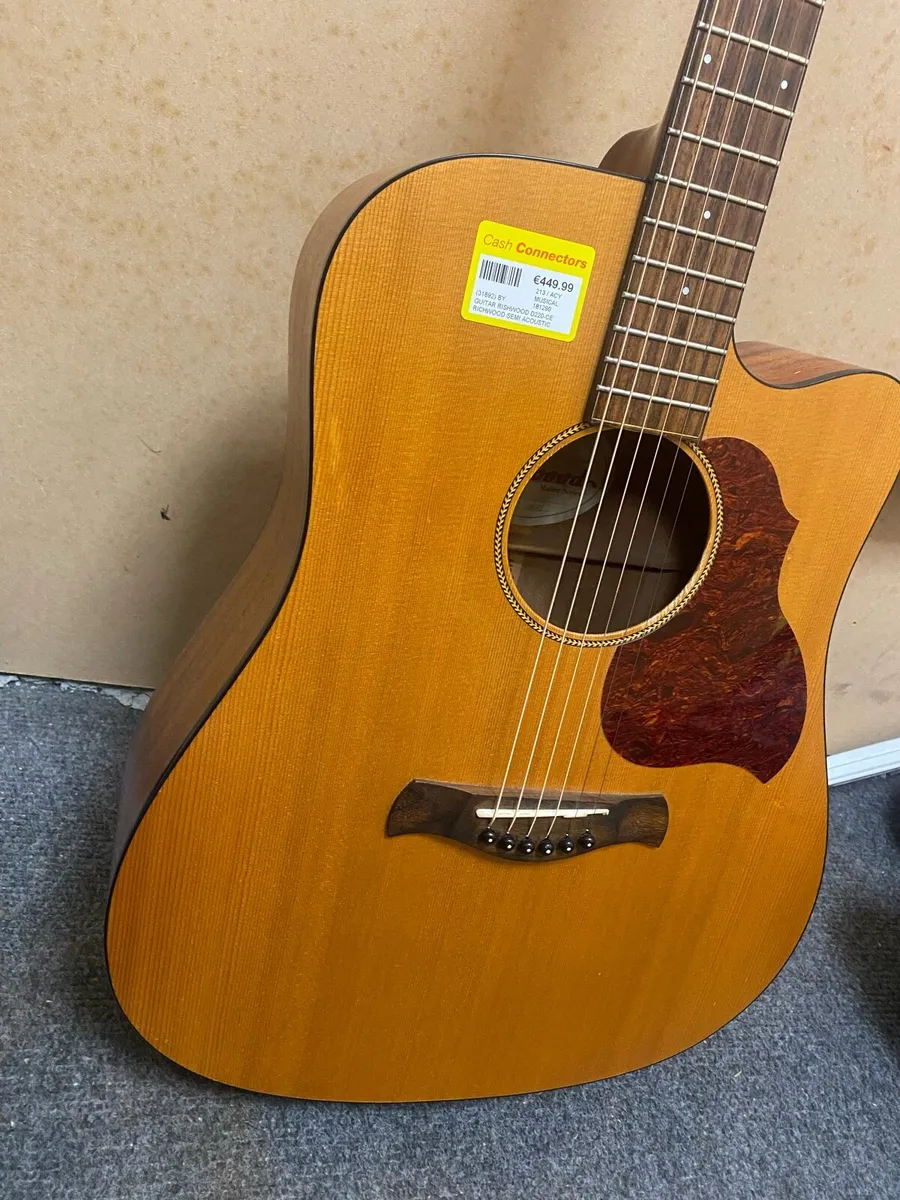 Richwood D220-CE Semi Acoustic Guitar - Image 1