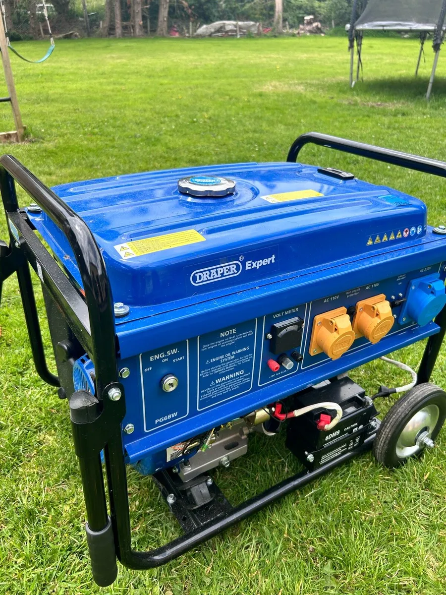 Draper Expert Generator (6500W) - Image 1