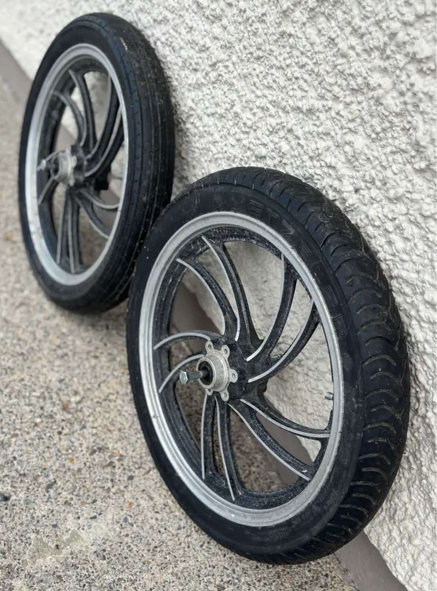 Very good set Aluminium Sulky Wheels - Image 2