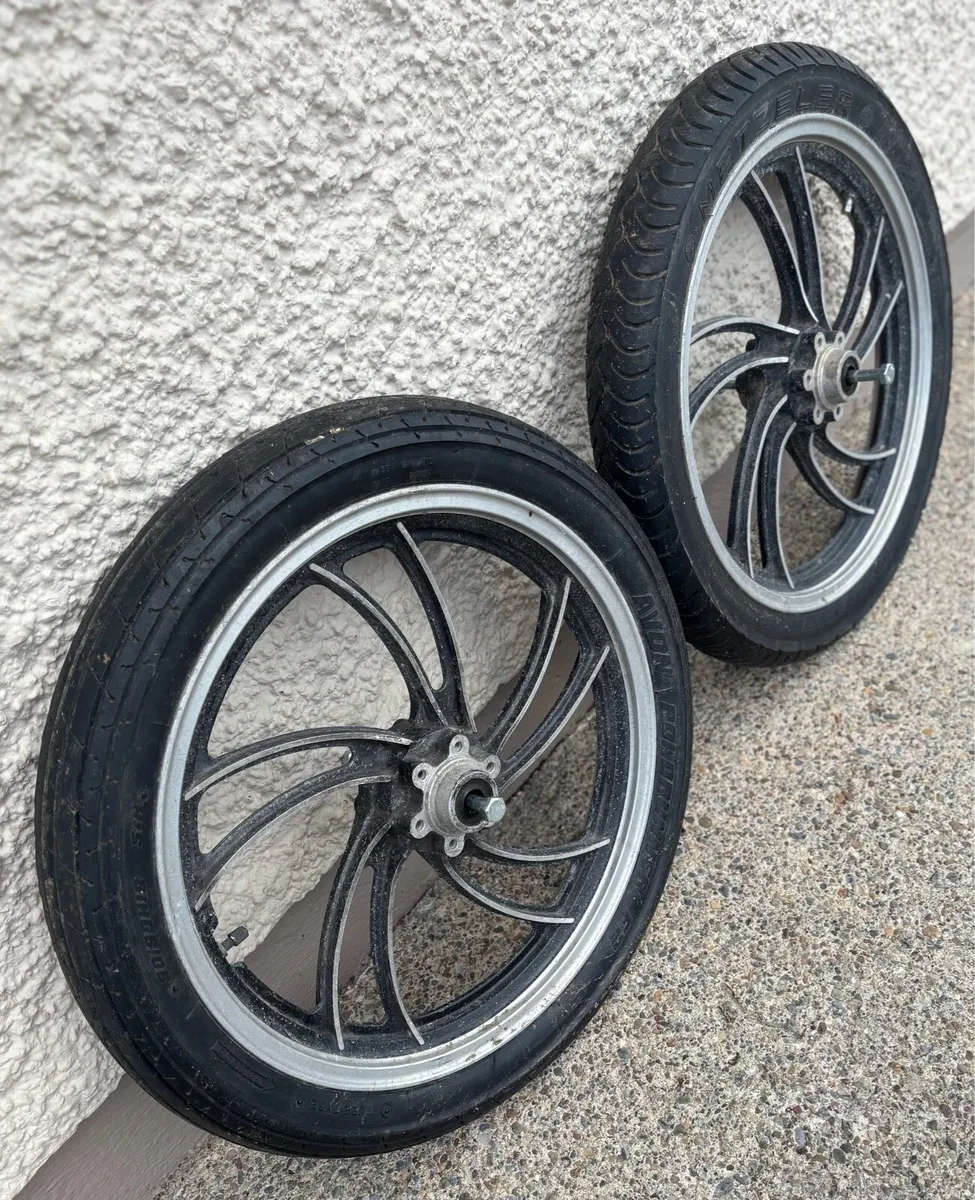 Very good set Aluminium Sulky Wheels - Image 3
