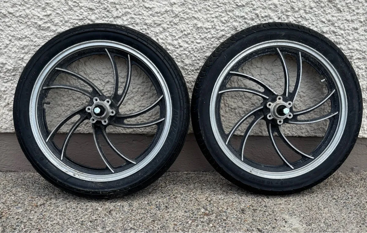 Very good set Aluminium Sulky Wheels - Image 4