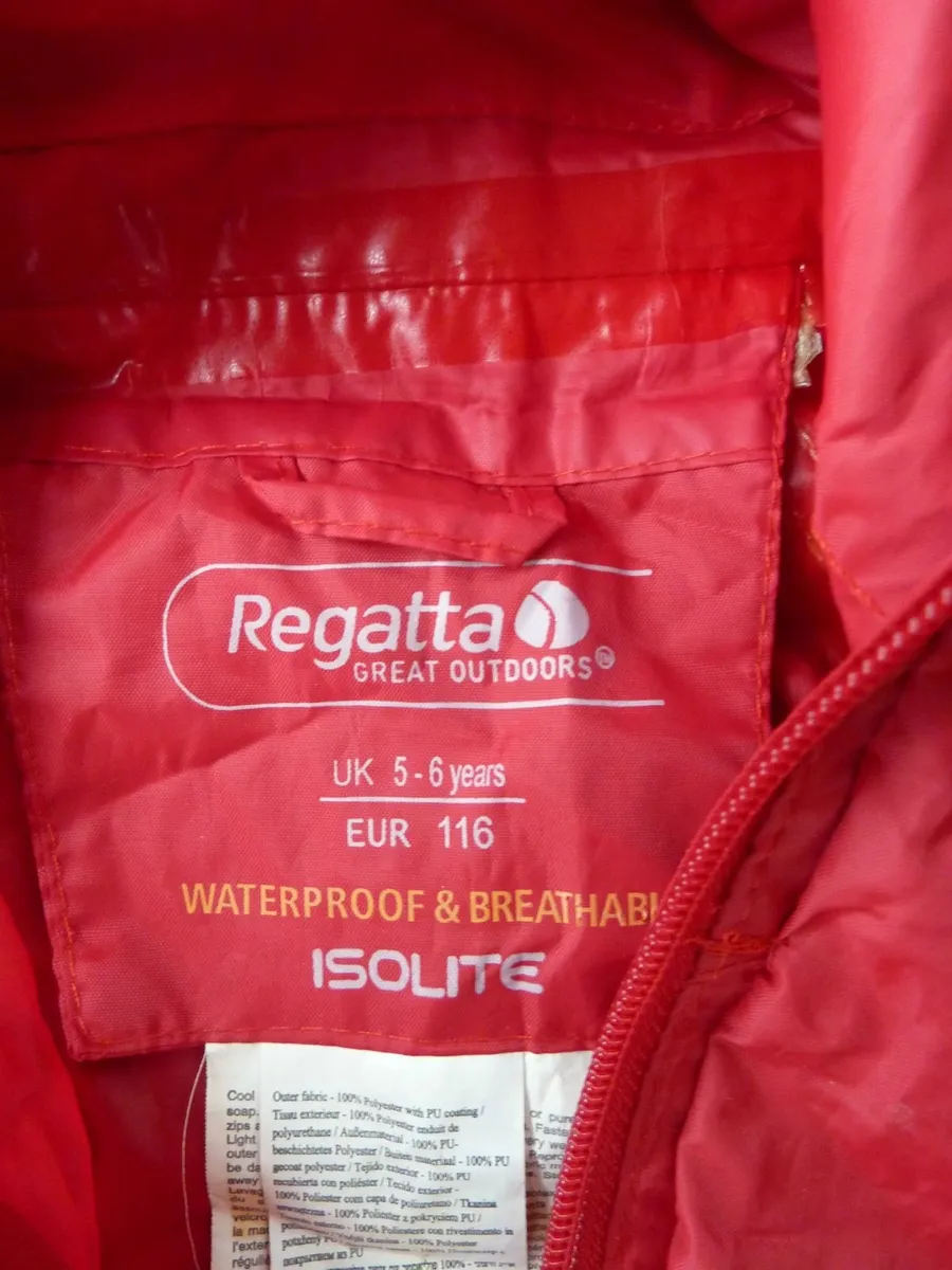 Kids rain jacket - Image 3