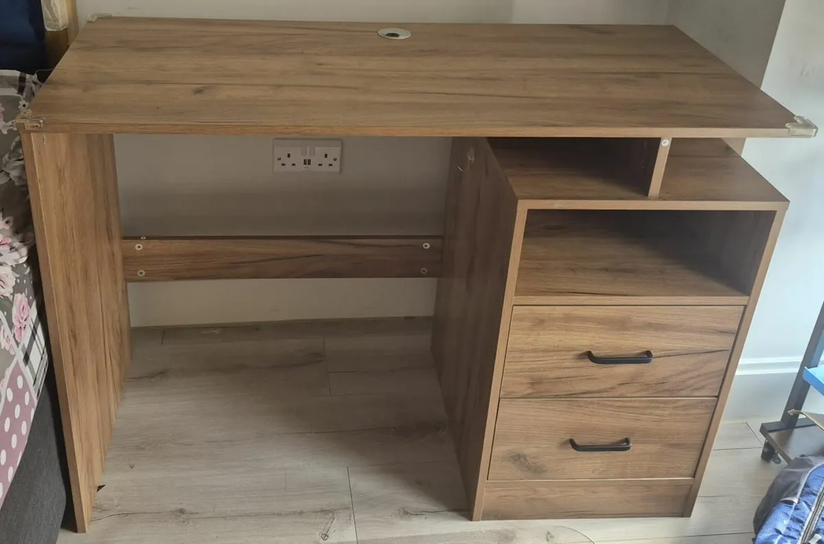 Wooden Desk - Image 1