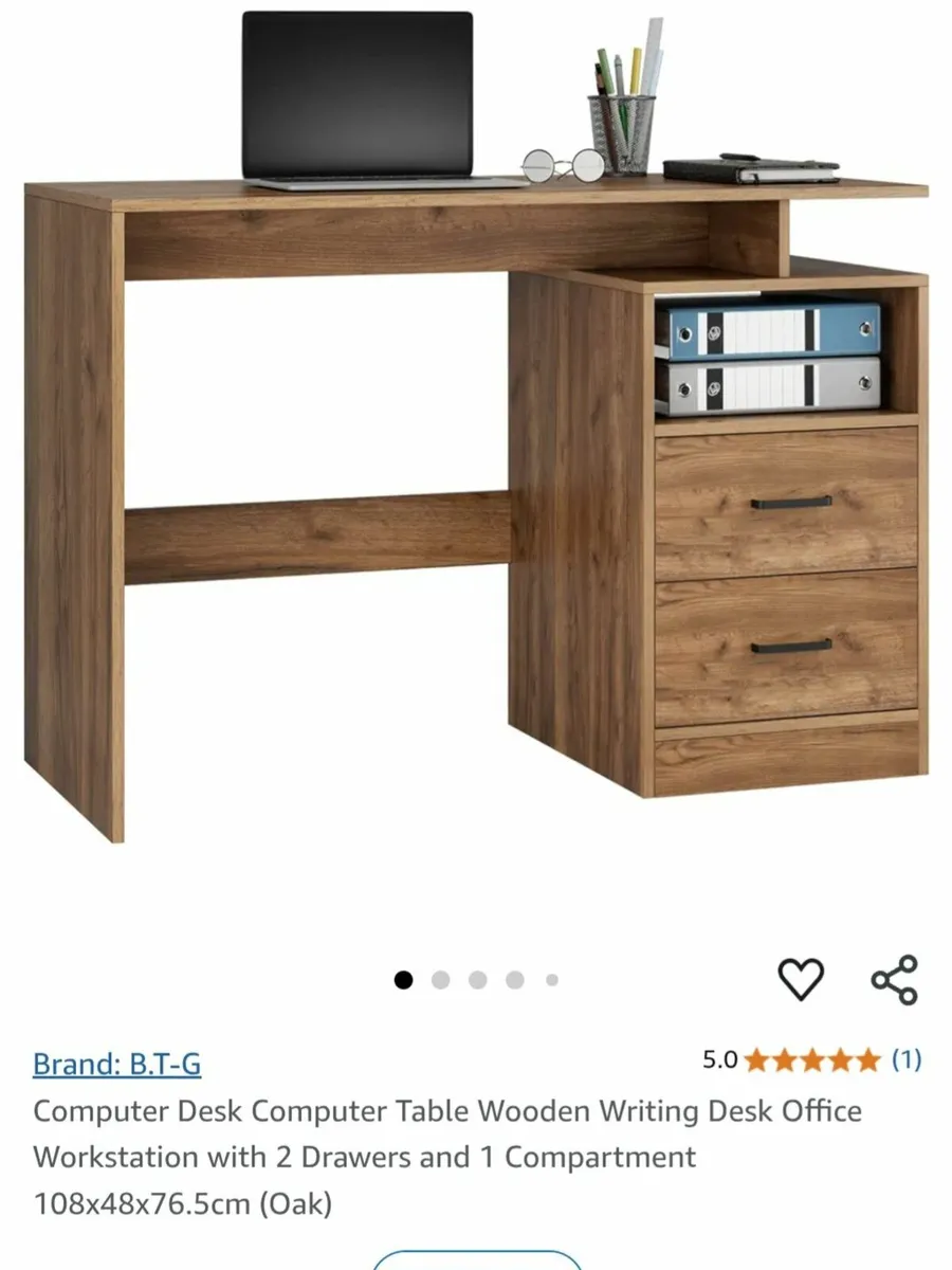 Wooden Desk - Image 2