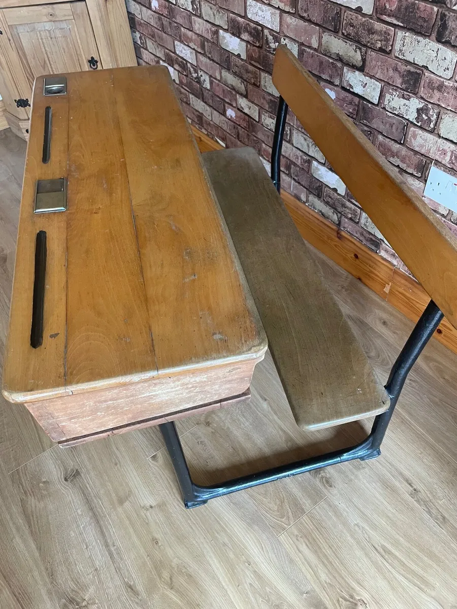 Old School Desk - Image 3