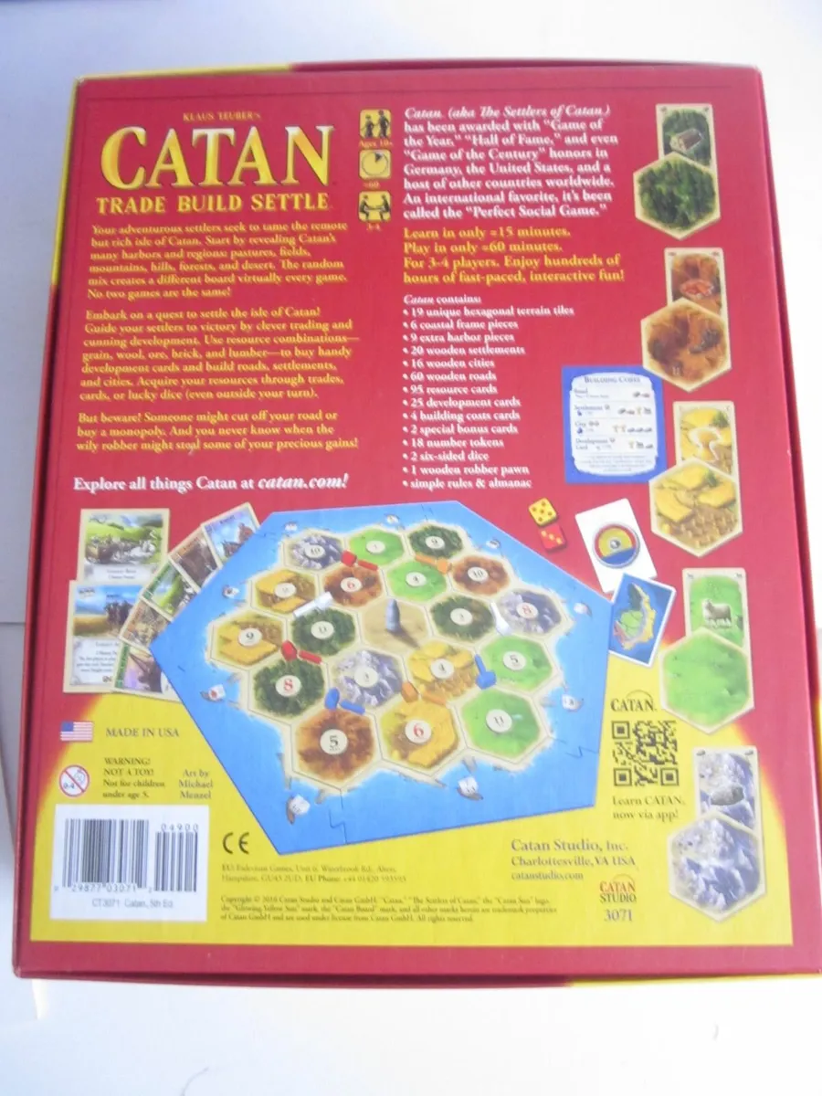 Catan Board Game by Klaus Teuber's - Image 3
