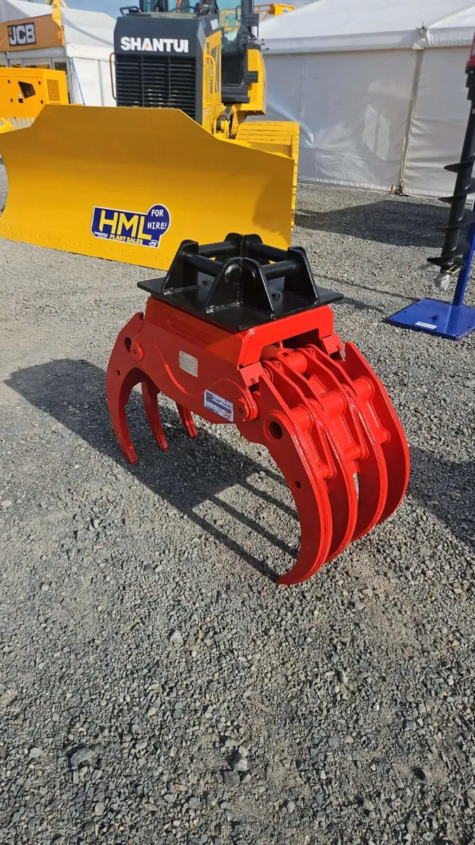 HYDRAULIC GRABS - 5 FINGER FIXED GRABS / GRAPPLES - Image 1