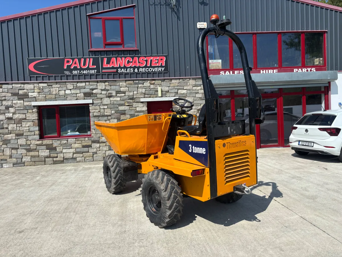 Thwaites 3 ton swivel 2017 - Image 2