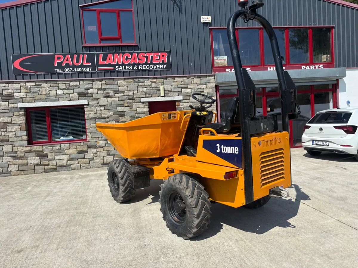 Thwaites 3 ton swivel 2017 - Image 1