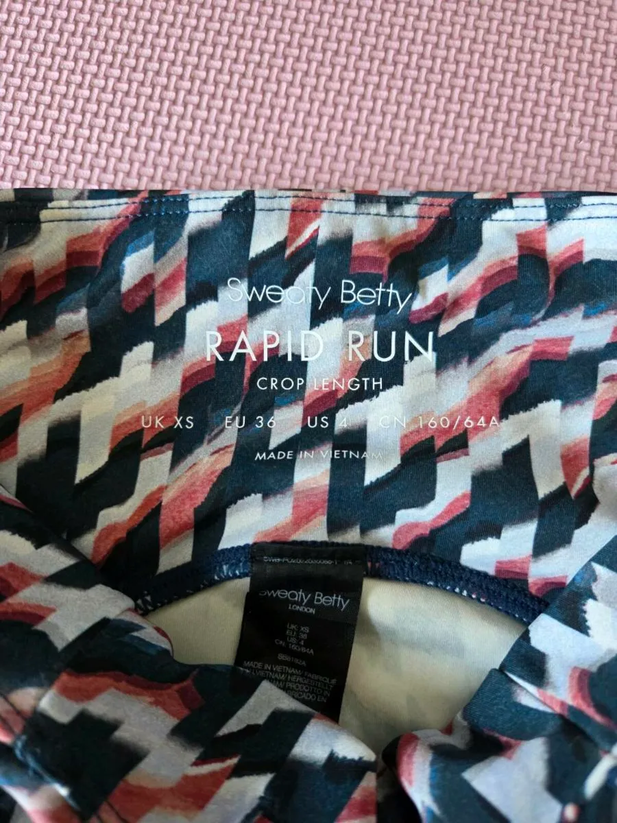 XS, BNOWT Sweaty Betty Rapid Run Leggings - Image 3