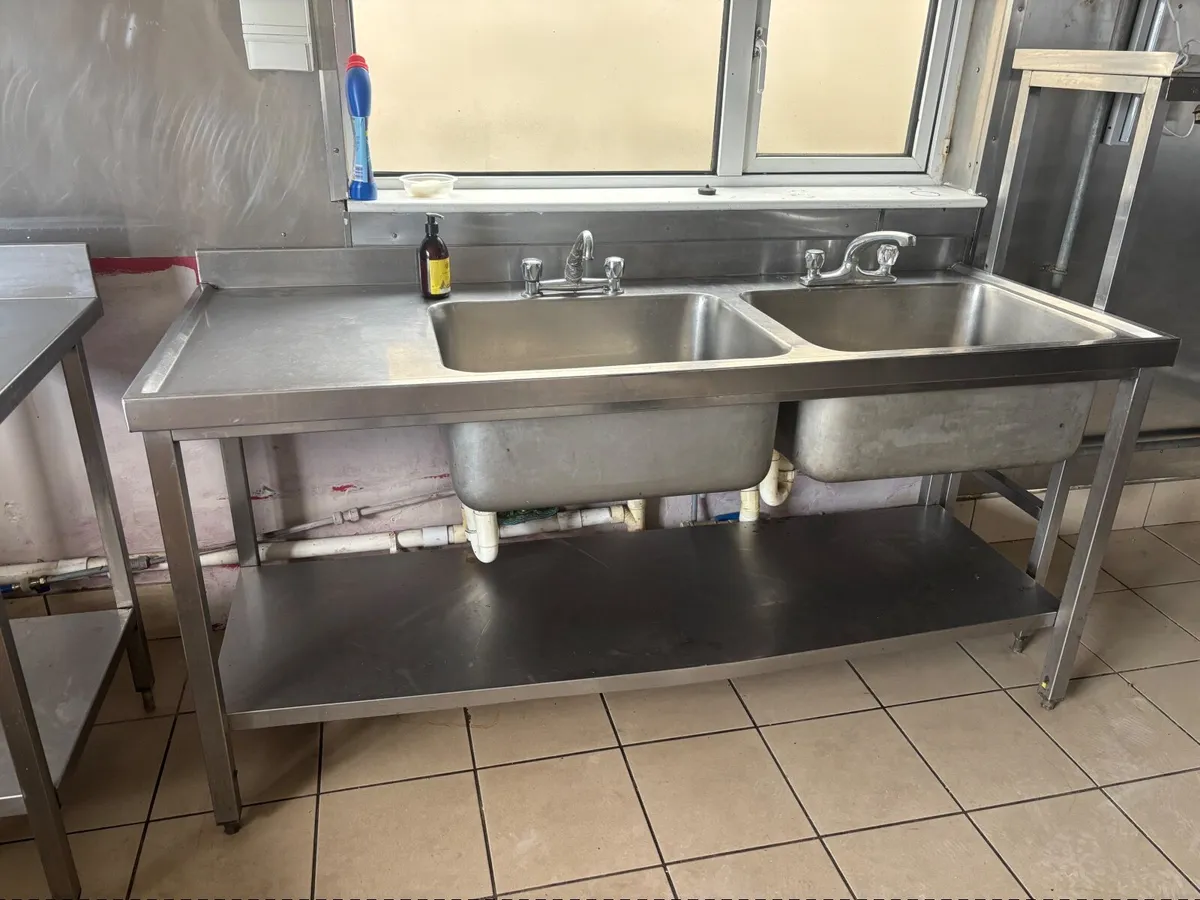 Stainless steel commercial  kitchen shelving - Image 3