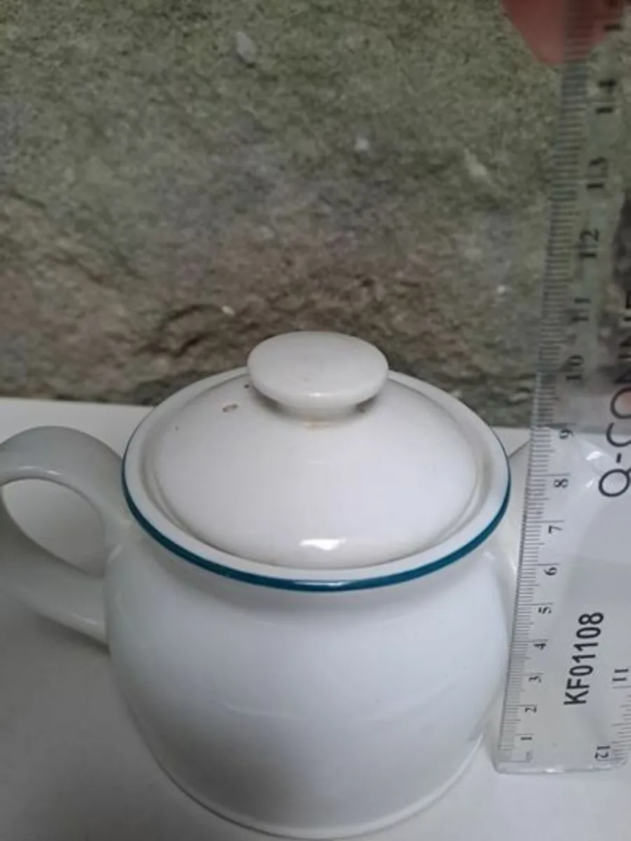 Enamel looking Teapot - Image 2