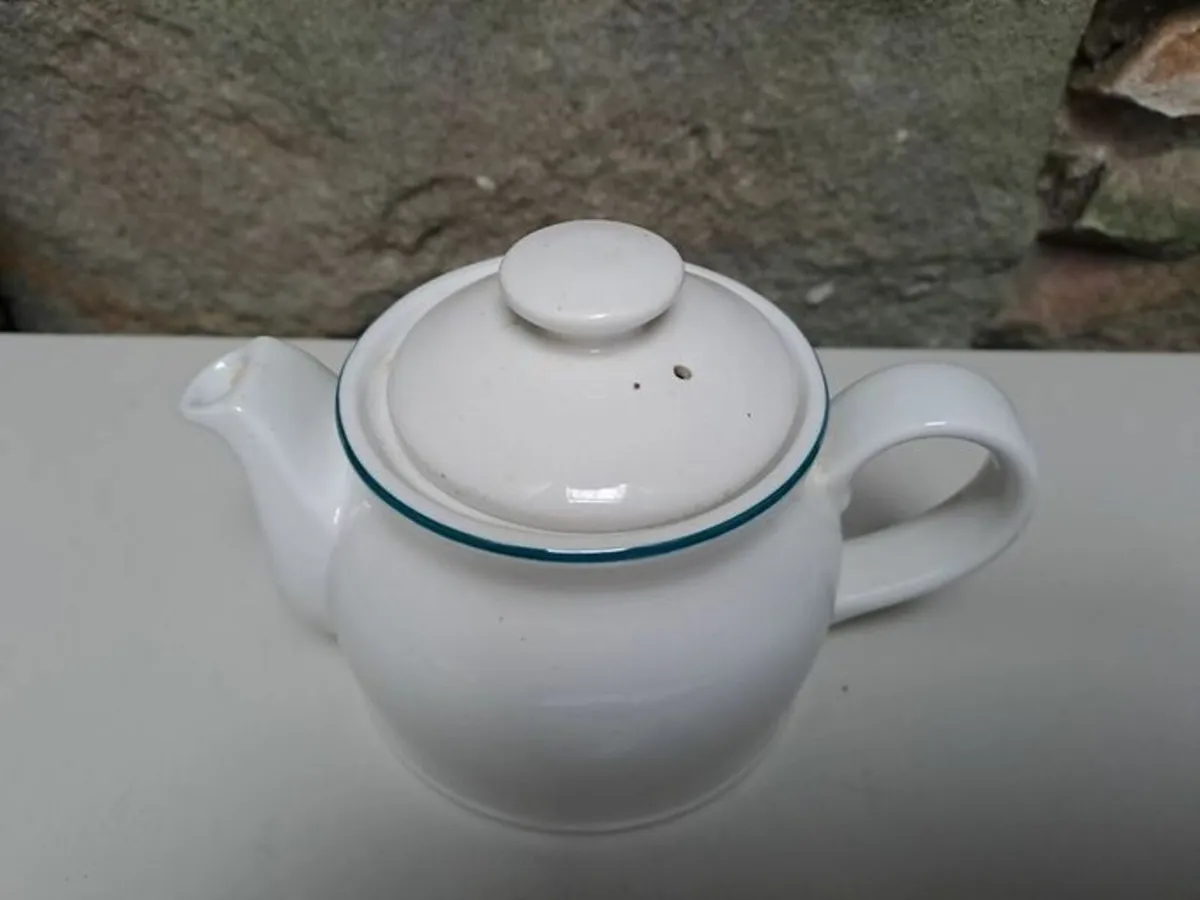 Enamel looking Teapot - Image 3