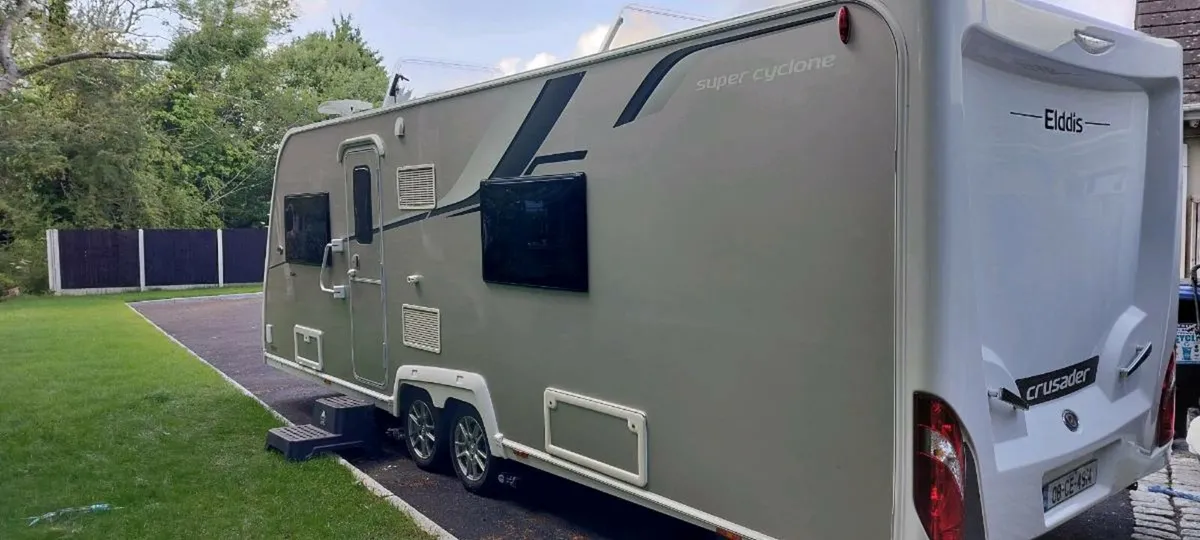 Elddis crusader super cyclone 2016, excellent cond - Image 4
