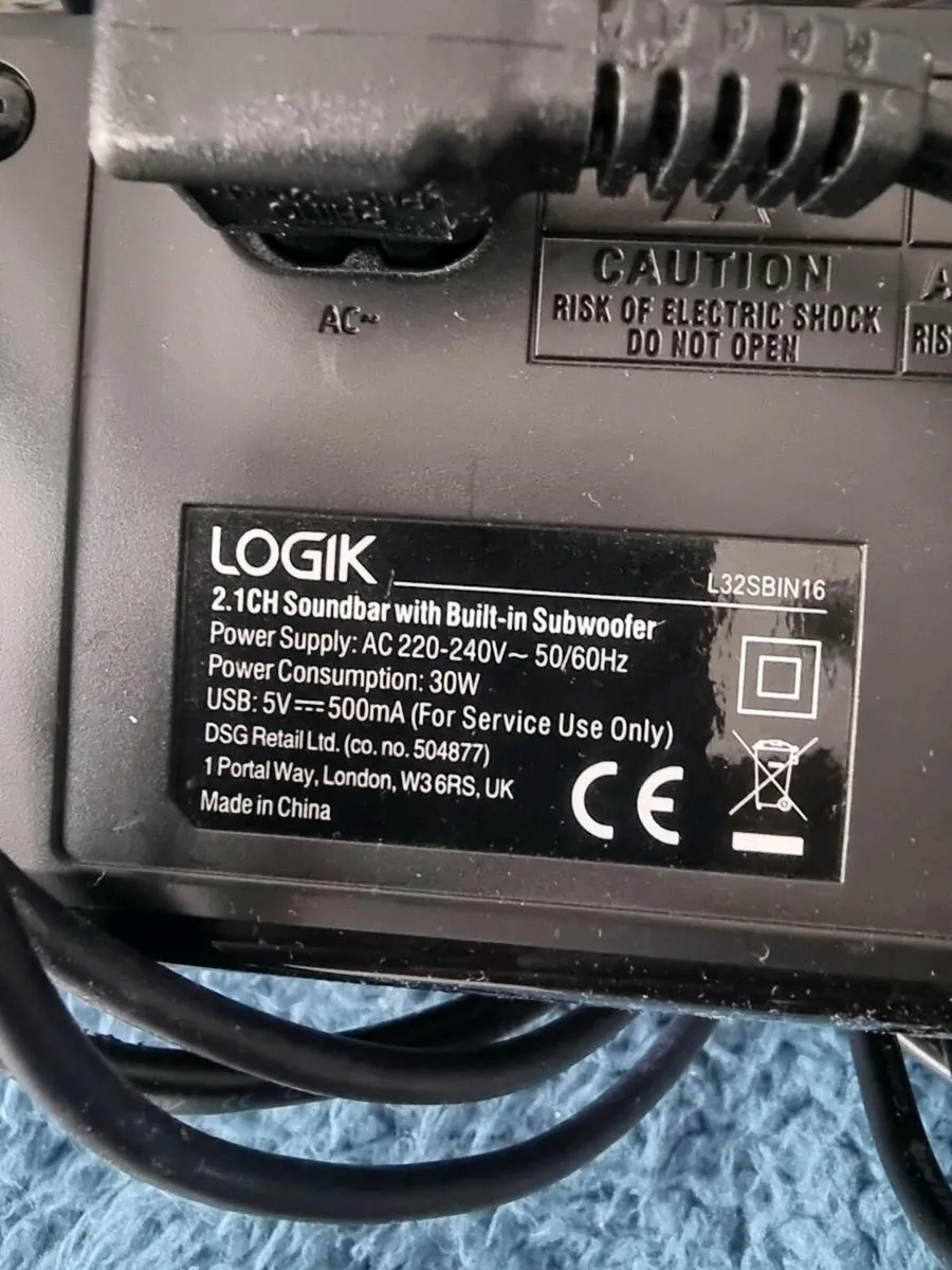 Logik soundbar/subwoofer - Image 1