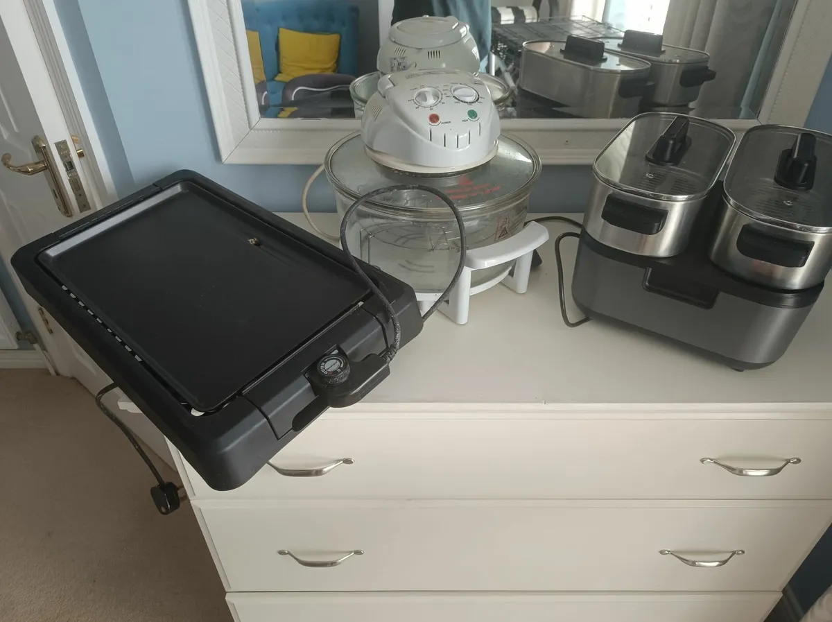 Steamer+Halogen oven +flat plate