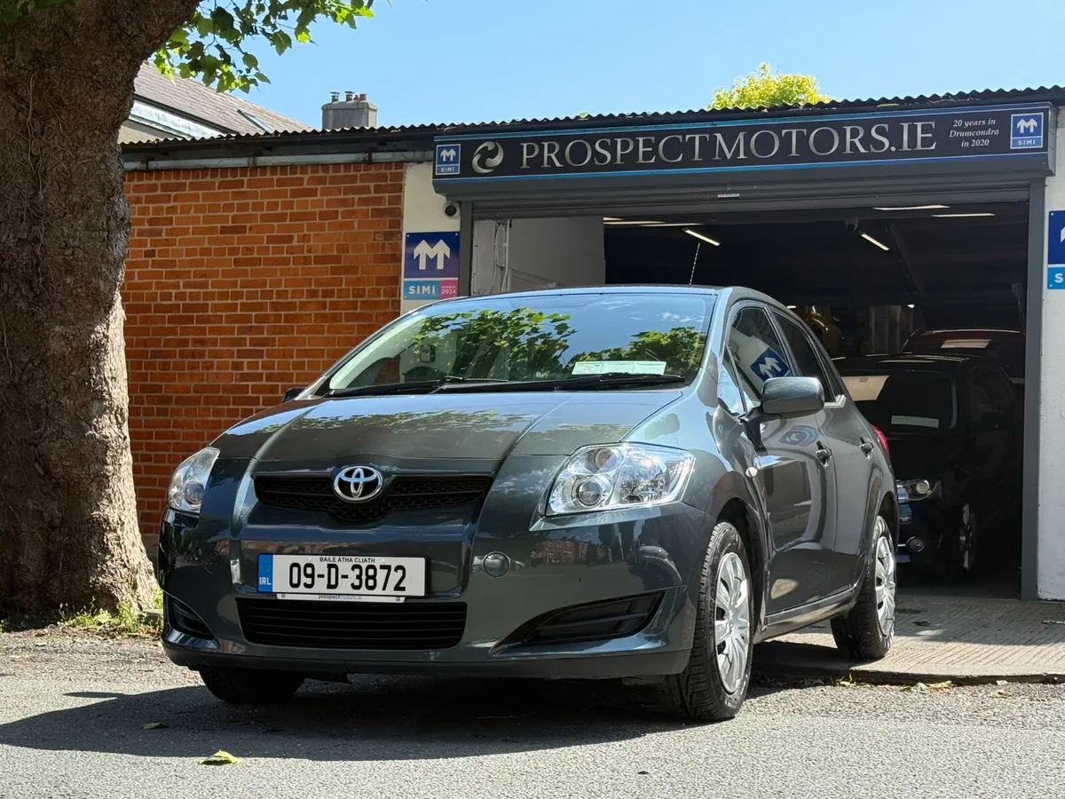 2009 Toyota Auris, 1.4 Petrol, New Nct 05/2026, - Image 1