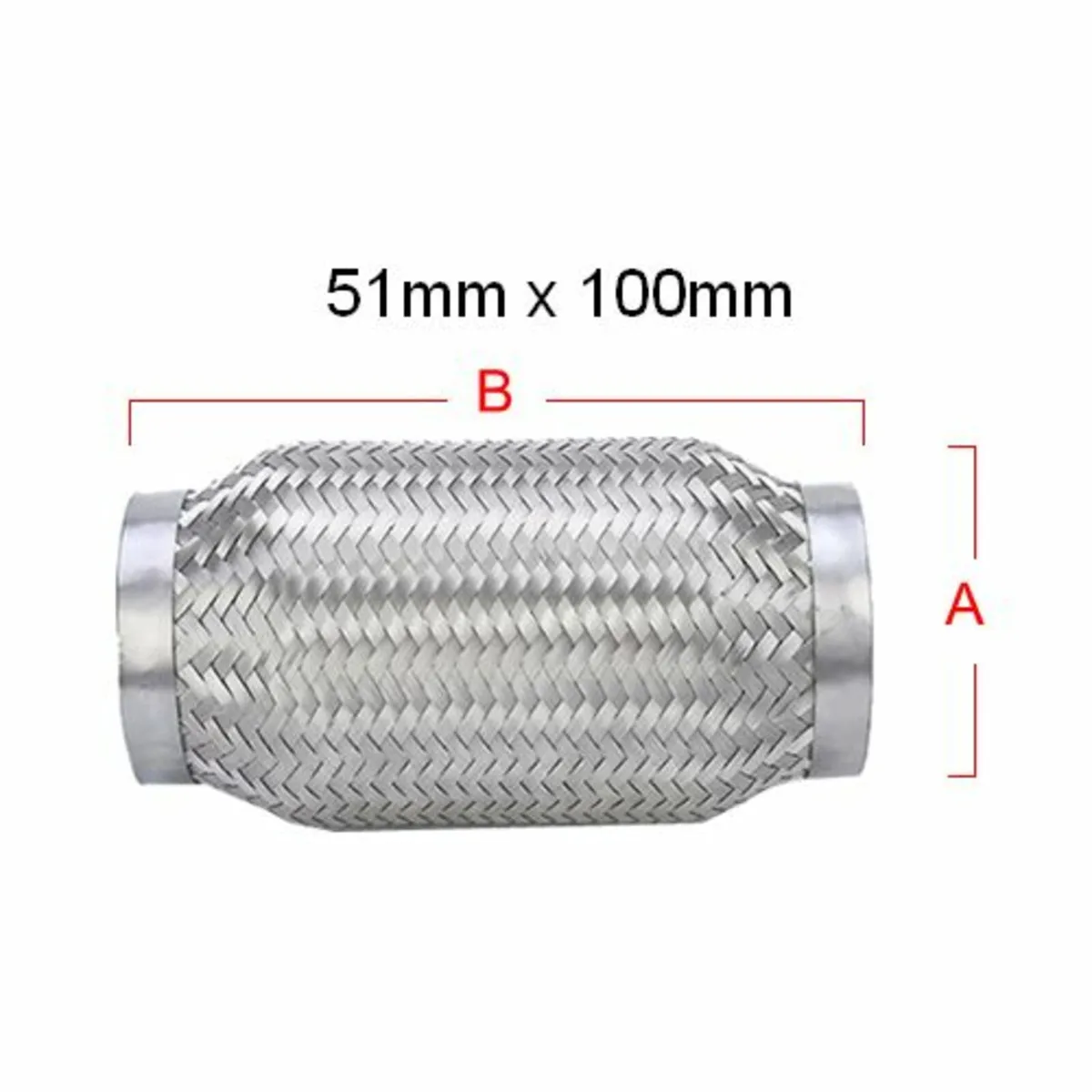 EXHAUST FLEXI PIPE 51 X 100 - Image 1
