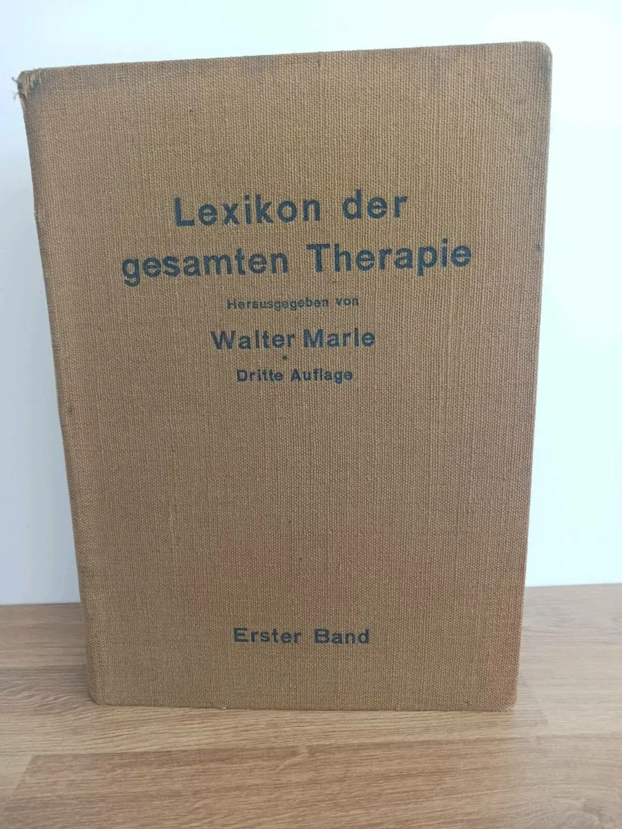 Vintage German Medical/Therapy book - Image 1