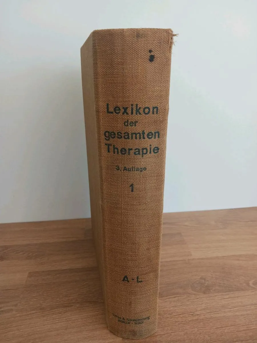 Vintage German Medical/Therapy book - Image 2
