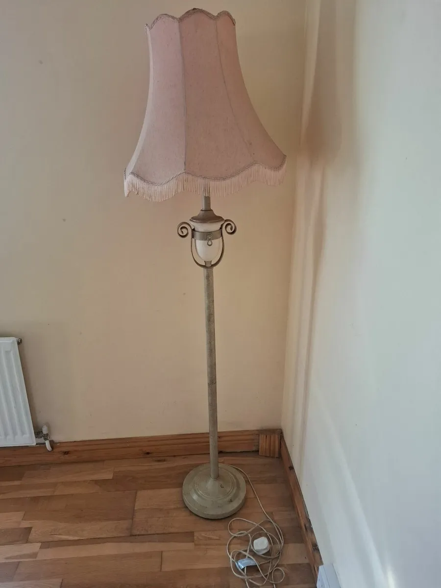 Tall Standing Lamp & Small Lamp - Image 1