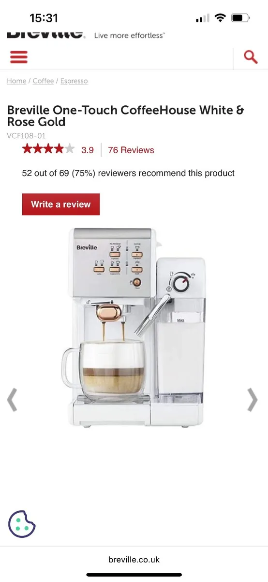 Breville coffee machine - Image 4