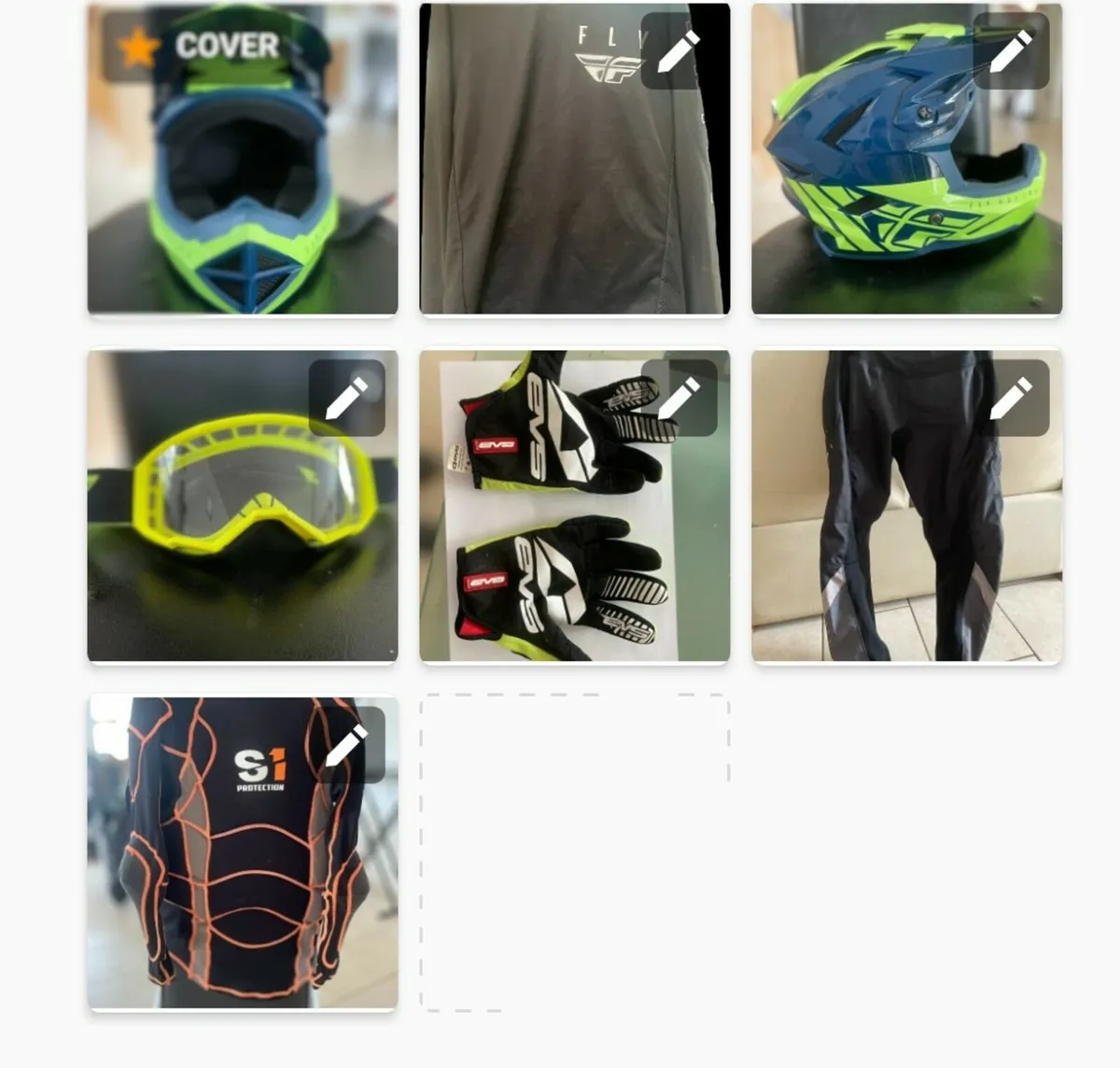 Mountain Biking / BMX gear 9 to 11yrs - Image 1