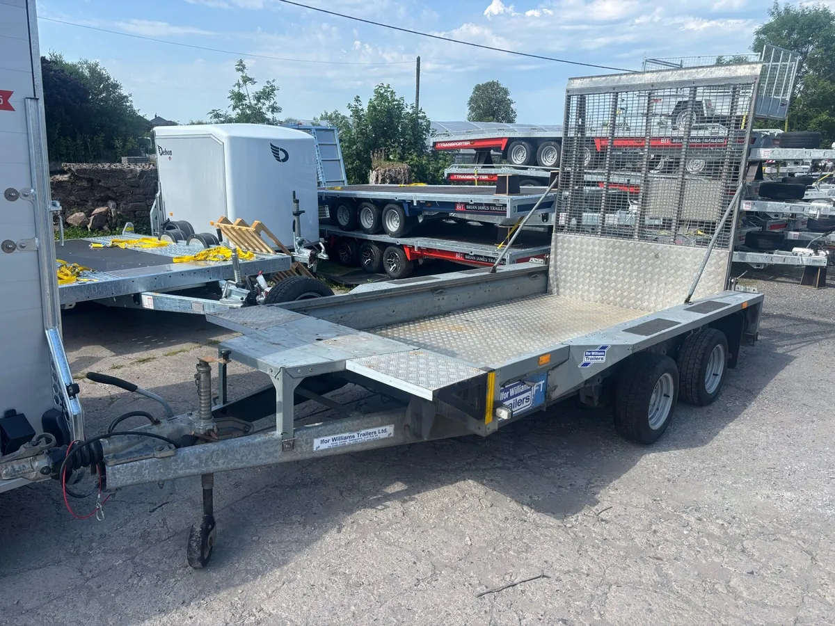 Ifor Williams Plant Trailer 10ft x 5ft2” - Image 1