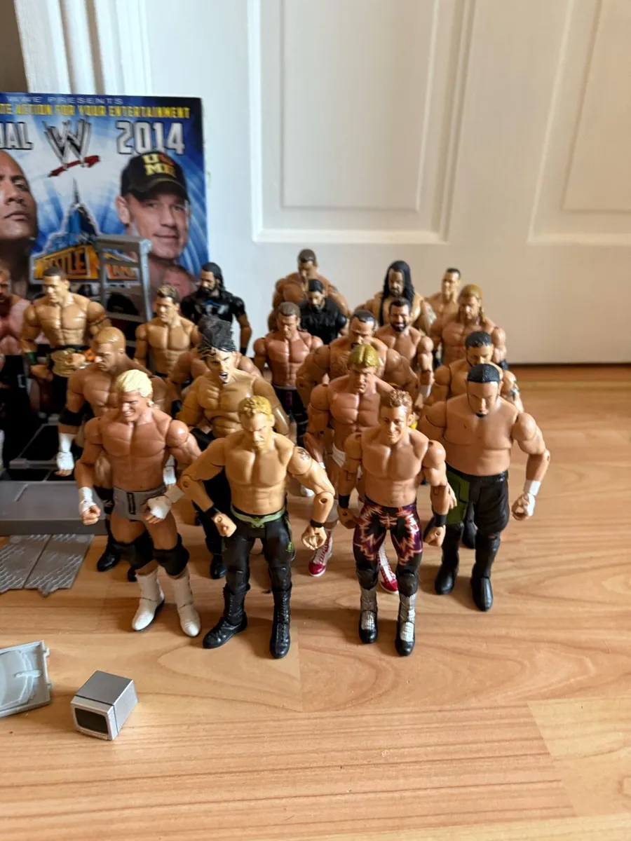 Wwe 50 wrestling figures ,stage & Accessories - Image 3