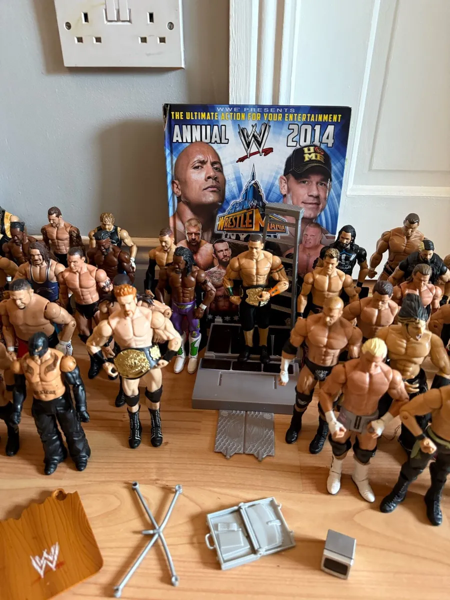 Wwe 50 wrestling figures ,stage & Accessories - Image 4