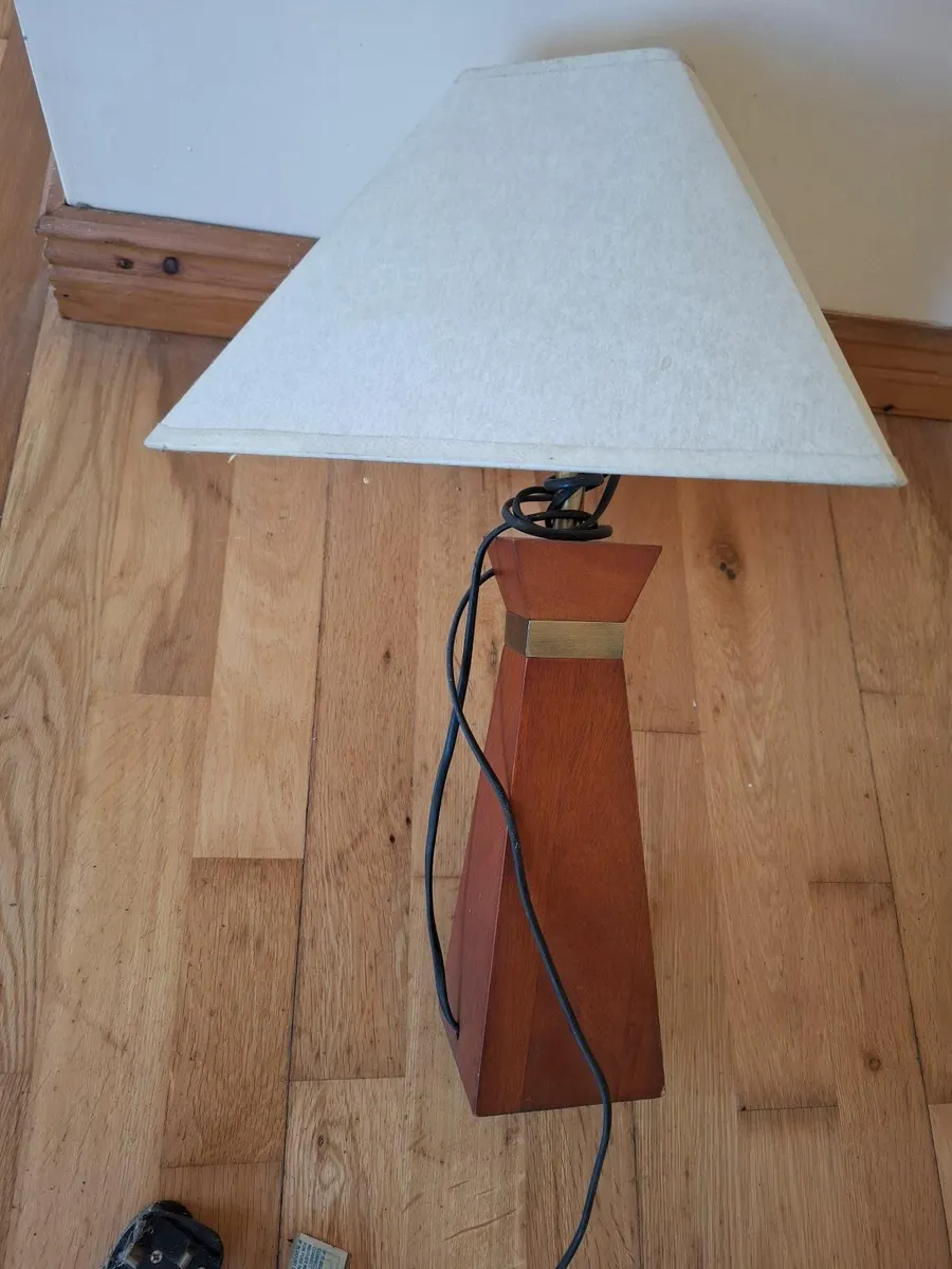 Tall Standing Lamp & Small Lamp - Image 3